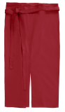 Schlitzschürze Milano Classic 80 x 100 cm - regency red